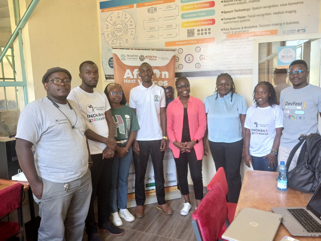 Microsoft Research Africa Visits the MCAAI Lab at Maseno University