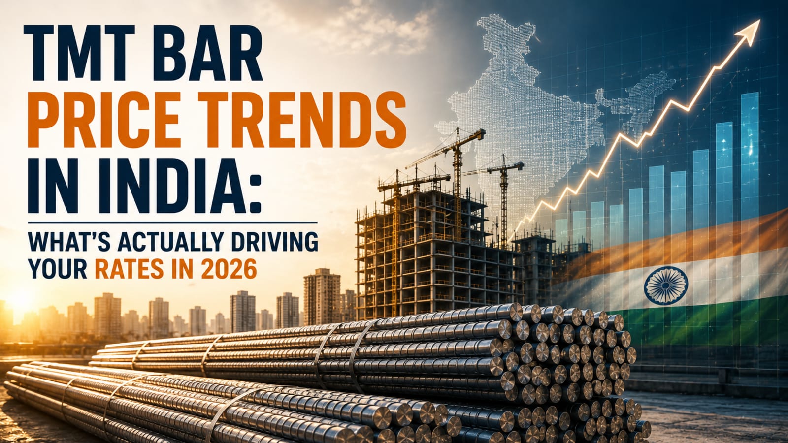 TMT Bar Price Trends in India: What's Actually Driving Your Rates in 2026