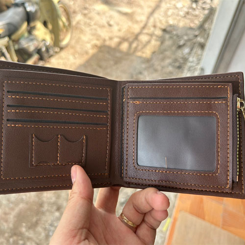 Wallet men print two sides