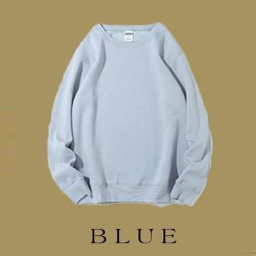 260gsm sweatshirt mblue embroider