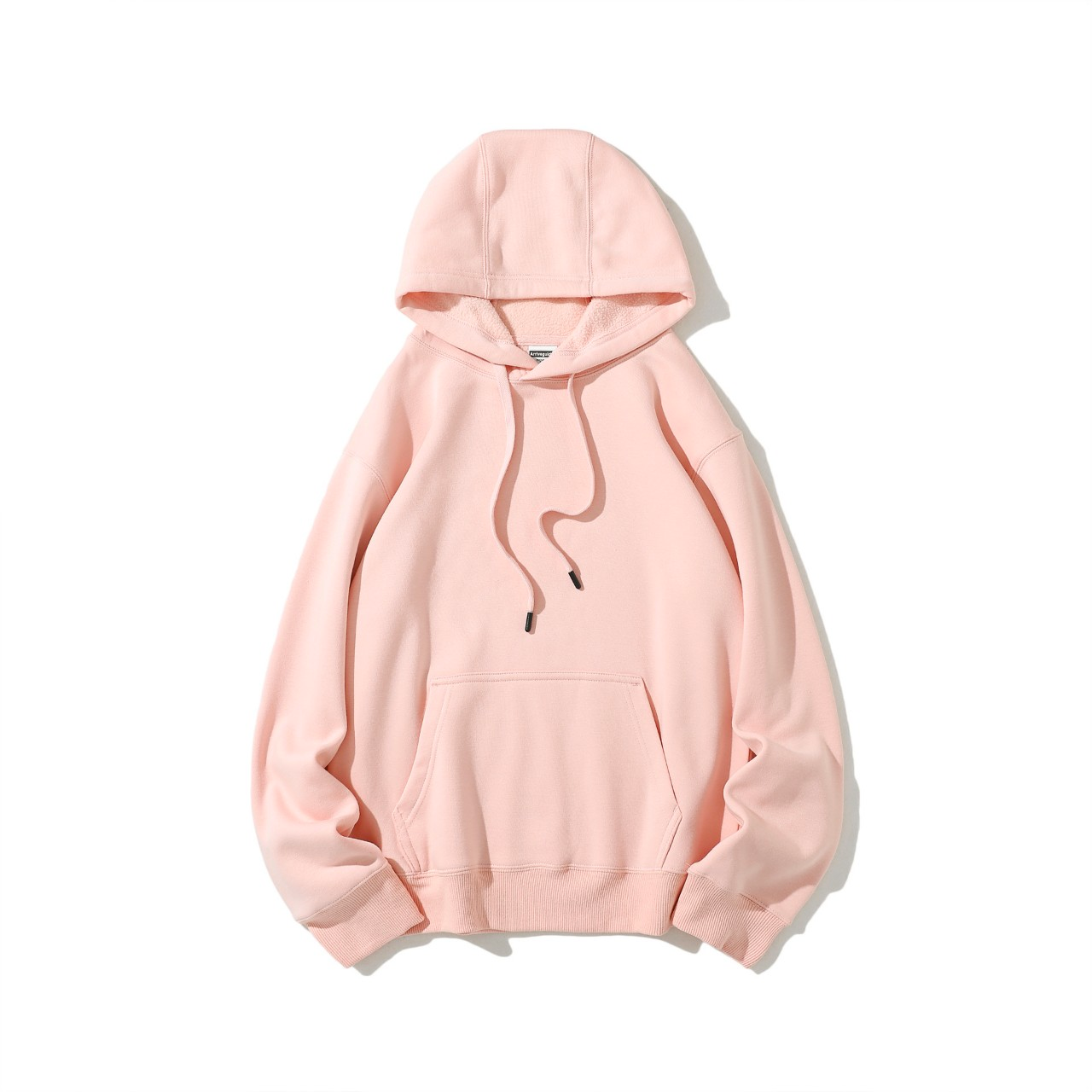 260gsm hoodie xxxl light pink embroider