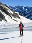 Alpine Instruction Courses feature image - Tasman Glacier - crevasses