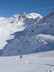 Freeride, Ski & Split-Board Touring feature image - Ski mountaineering on the Murchison Glacier, Aoraki Mount Cook National Park