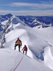 Popular Objectives Include: feature image - Climb Hochstetter Dome, Mt Aylmer, Mt Green, Elie de Beaumont and more from the Tasman Glacier, Aoraki Mount Cook National Park