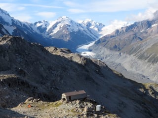 Why Go With Alpine Recreation? feature image - Caroline Hut is a great base for summer mountain adventures in New Zealand