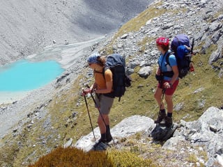 Backcountry Hiking & Trekking feature image - Alpine tarn in the Copland Valley, Copland Pass, Westland National Park