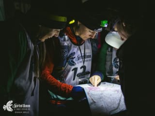 Navigation Training Courses feature image - Spirited Women Adventure Race – teams studying the map and planning their route