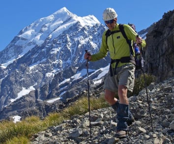 Trans-Alpine Crossings & Traverses - Ball Pass Crossing - Ball Pass Crossing, Aoraki South Face 2