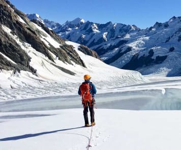 New Zealand Glacier Hikes & Treks - Mount Cook Glaciers Trek - Tasman Glacier - crevasses 3