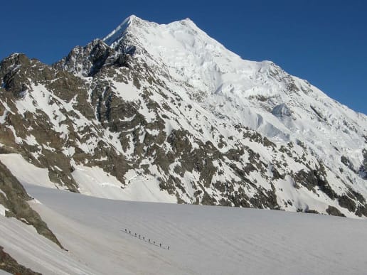 New Zealand Alpine Hikes, Trekking & Snowshoeing - Trans-Alpine Crossings & Traverses - Ball Pass Crossing - Ball Pass - Ball Glacier, Aoraki Mount Cook - Ball Pass - Ball Glacier, Aoraki Mount Cook 12