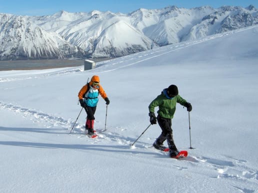 New Zealand Alpine Hikes, Trekking & Snowshoeing - New Zealand Snowshoe Hikes & Winter Treks - Lake Tekapo Snowshoeing - Snowshoeing - Lake Tekapo - Snowshoeing - Lake Tekapo 5
