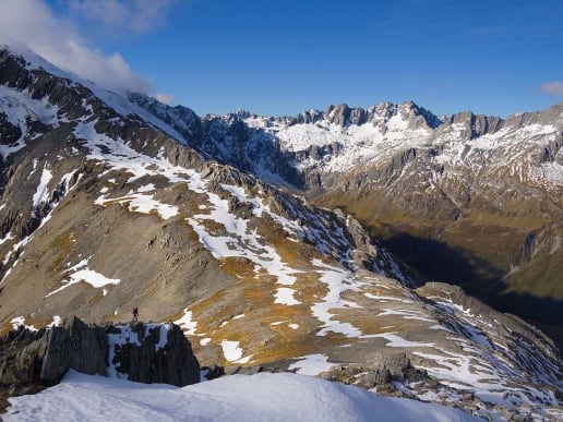 New Zealand Alpine Hikes, Trekking & Snowshoeing - New Zealand Trek & Raft Adventures - Brodrick Pass - Landsborough Trek & Raft - Brodrick Pass - Brodrick Pass 10
