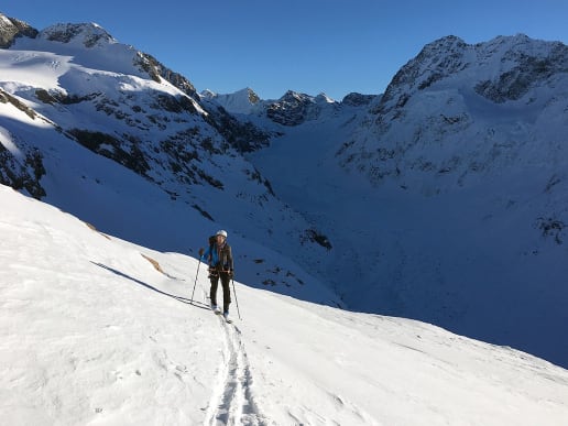 New Zealand Backcountry Skiing & Split-boarding - New Zealand Ski Traverses & Backcountry Expeditions - Sealy Range Ski Traverse - Sealy Range Ski Traverse - Annette Plateau - Sealy Range Ski Traverse - Annette Plateau 5