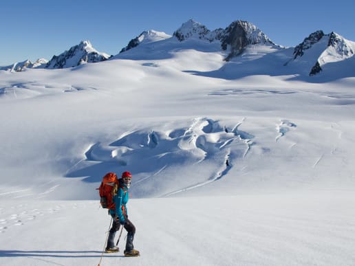 New Zealand Alpine Hikes, Trekking & Snowshoeing - New Zealand Glacier Hikes & Treks - Westland Glaciers Trek - Westland Glaciers Trek - Fox Glacier Nevé - Westland Glaciers Trek - Fox Glacier Nevé 4