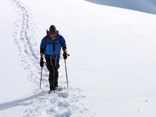 New Zealand Alpine Hikes, Trekking & Snowshoeing - New Zealand Snowshoe Hikes & Winter Treks - Cass Valley Snowshoeing - Snowshoeing and avalanche rescue equipment provided, New Zealand Snowshoe Adventures - Snowshoeing and avalanche rescue equipment provided, New Zealand Snowshoe Adventures 6