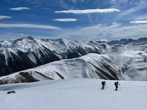 New Zealand Alpine Hikes, Trekking & Snowshoeing - New Zealand Snowshoe Hikes & Winter Treks - Snowshoe Heli-Hikes - Views of the Southern Alps, Snowshoe Heli Hikes, Lake Tekapo - Views of the Southern Alps, Snowshoe Heli Hikes, Lake Tekapo 4