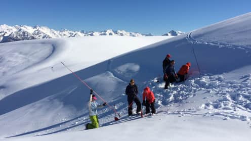 MSC Accredited Avalanche Skills Course 2 | Learn essential snow safety skills on a Backcountry Avalanche Course - Avalanche Safety - digging snow pits 1