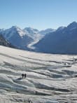 Alpine Treks & Hikes feature image - Ball Pass - Ball Glacier crevasses