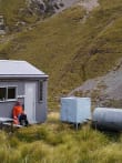 Lake Tekapo Hikes & Treks feature image - Falcon's Nest Hut, Glenmore Station, Cass Valley, Lake Tekapo - summer conditions