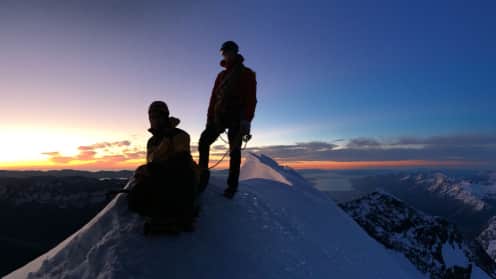  No Ordinary Feet | Climbing Aoraki with double-amputee Phil Doole - Climbers on the summit of Aoraki Mount Cook, New Zealand's highest peak 1