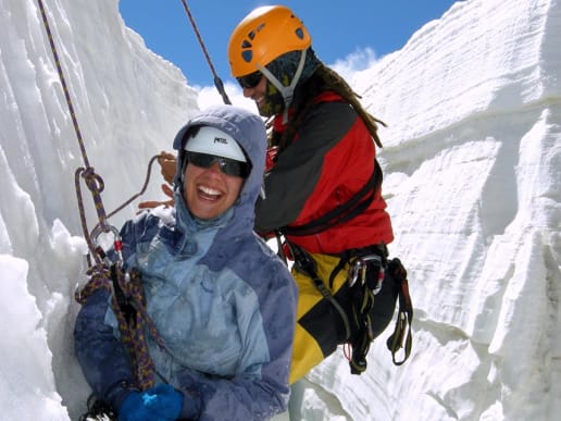 New Zealand Alpine Climbing, Mountaineering Instruction & Guided Ascents - Mountaineering Skills & Alpine Climbing Courses - Intensive Mountaineering Skills Course - Learning Crevasse Rescue Skills, Aoraki Mount Cook National Park - Learning Crevasse Rescue Skills, Aoraki Mount Cook National Park 5