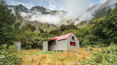 Venue: Douglas Rock Hut (summer) - Douglas Rock Hut, Copland Valley, Westland National Park