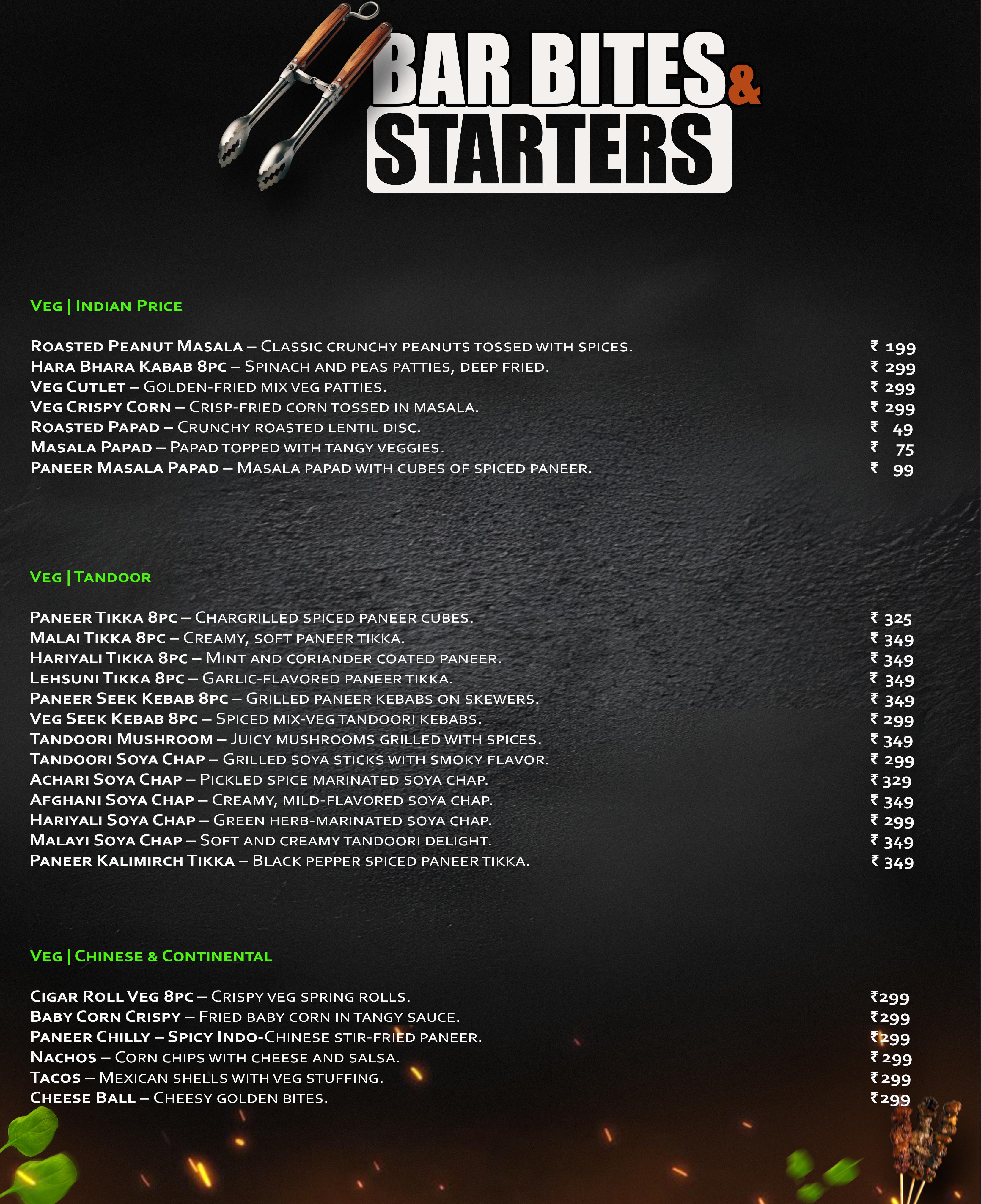 Menu Page 10