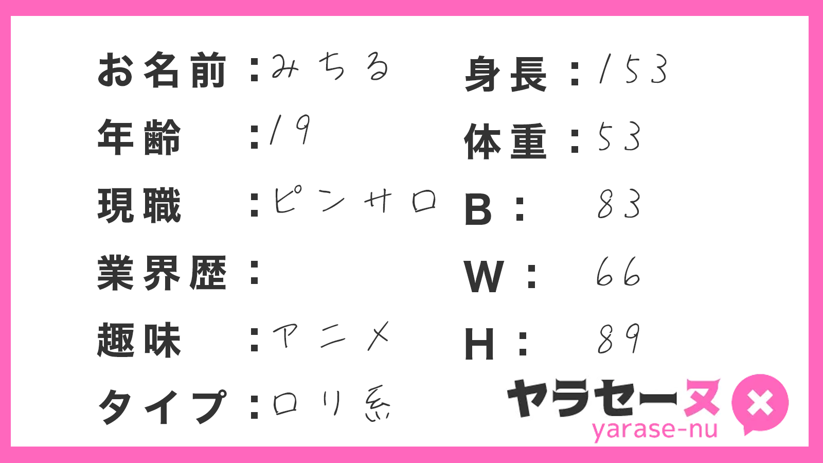 風俗で働いて後悔してないみちるさん