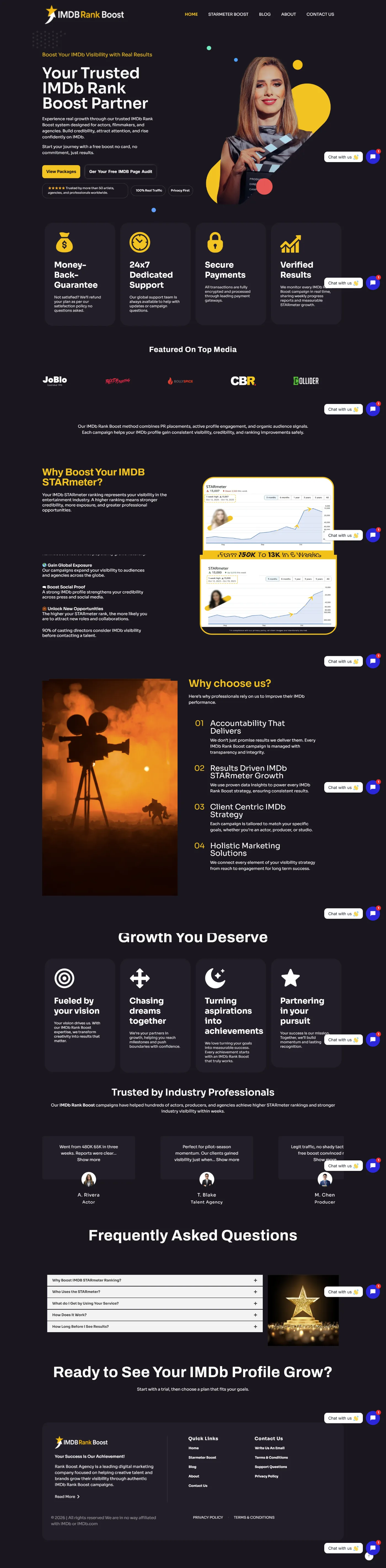 IMDb Rank Boost — full page screenshot