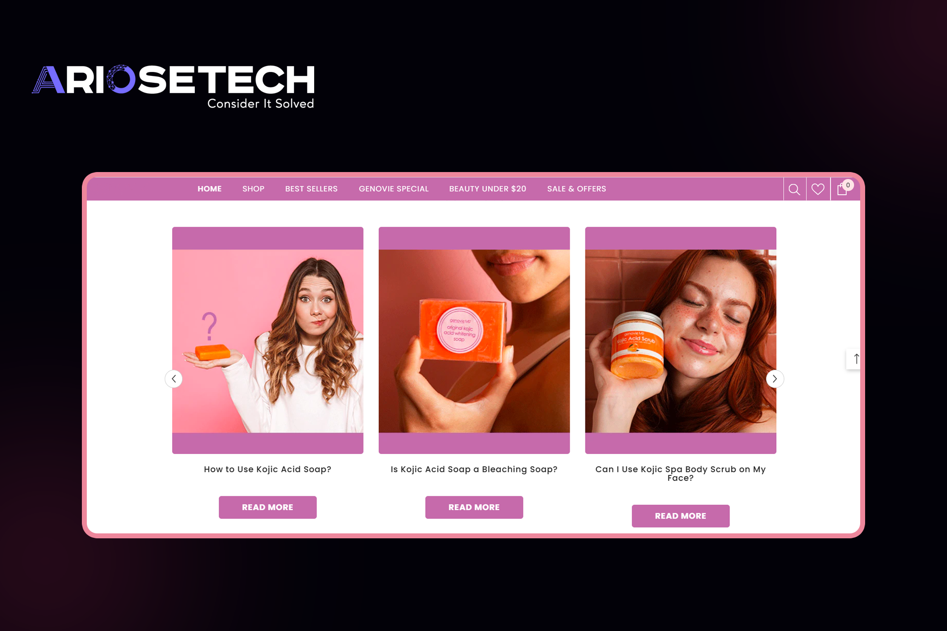 Genovie screenshot 2