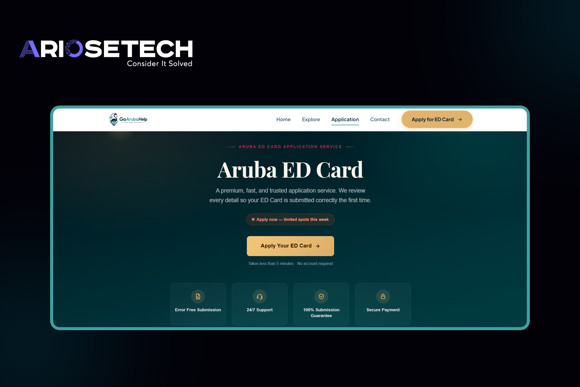 Aruba Help screenshot 3