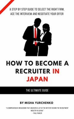 How to become a recruiter in Japan book