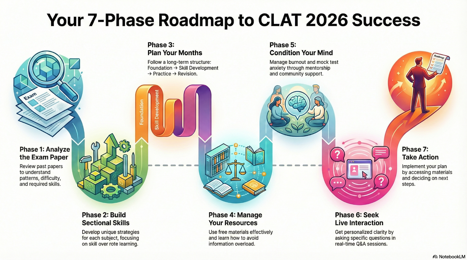 CLAT 2027 Webinar Phases
