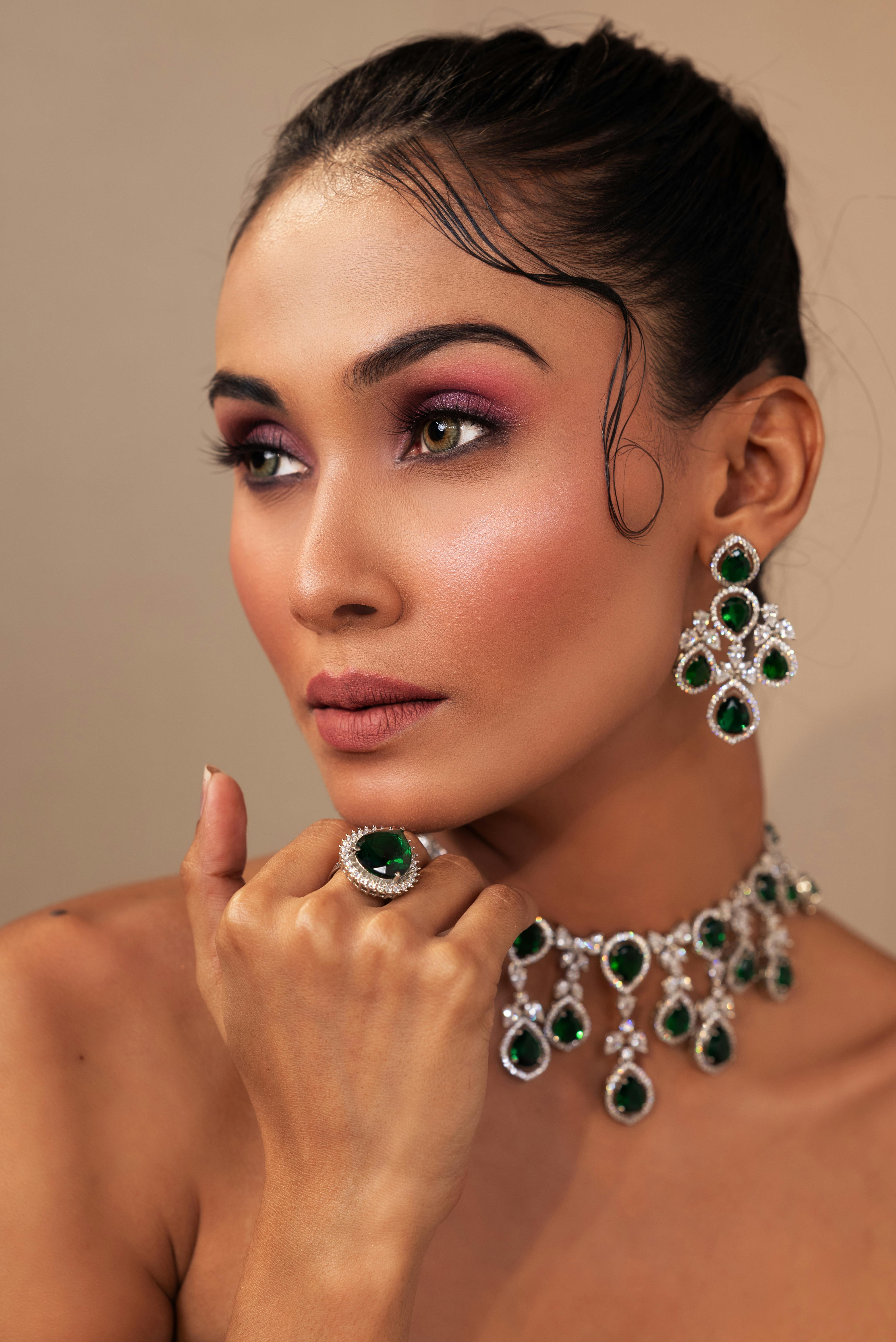 Emerald Vine Earrings