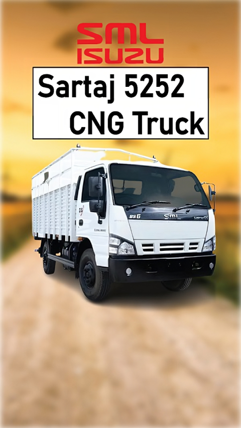 SML Isuzu Sartaj 5252 CNG trucks