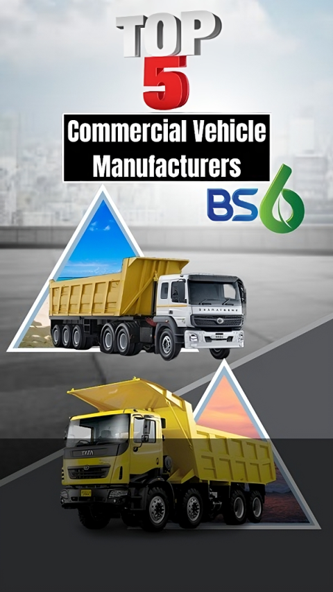 Discovering the Top 5 Commercial Vehicle Manufacturers in India