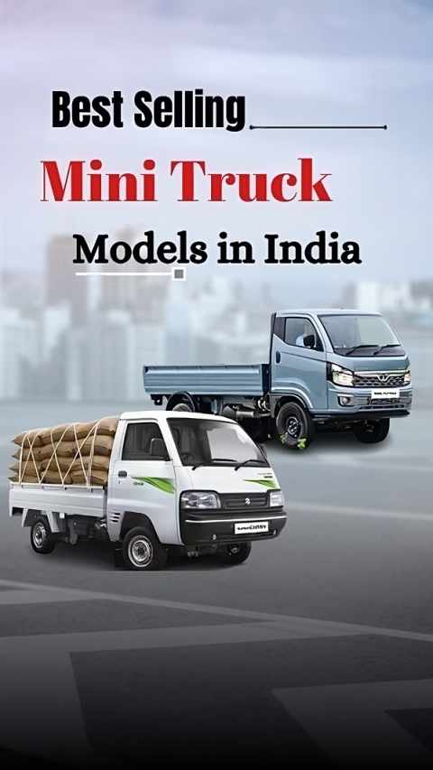 Best selling mini trucks in India