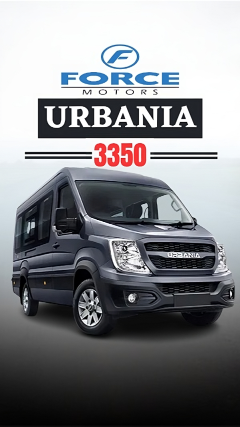 Premium Comfort on the Move: Introducing the Force Urbania 3350 10 Seater Van