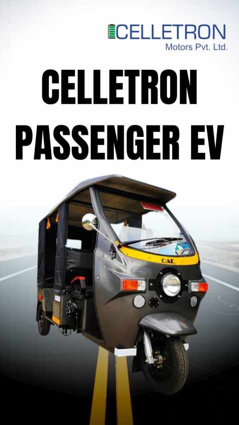 Celletron Passenger E-Rickshaw: Revolutionizing Last-Mile Connectivity