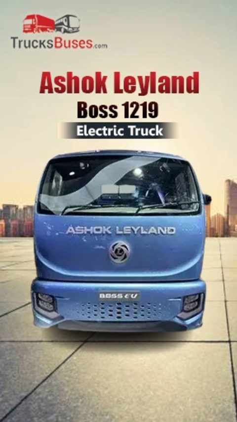Key Features of Electric Truck: Ashok Leyland Boss 1219 EV