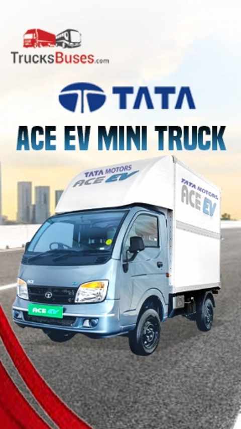 Tata Ace EV Mini Truck - Higher Range & HI-Speed Charging
