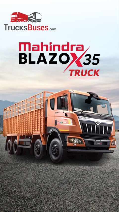Mahindra Blazo x 35 BS6 Truck - Specifications and Pricing