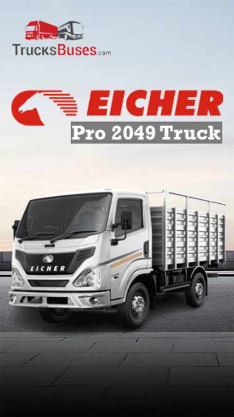 Overview of Eicher Pro 2049 BS6 Truck - Price, Specifications & Mileage