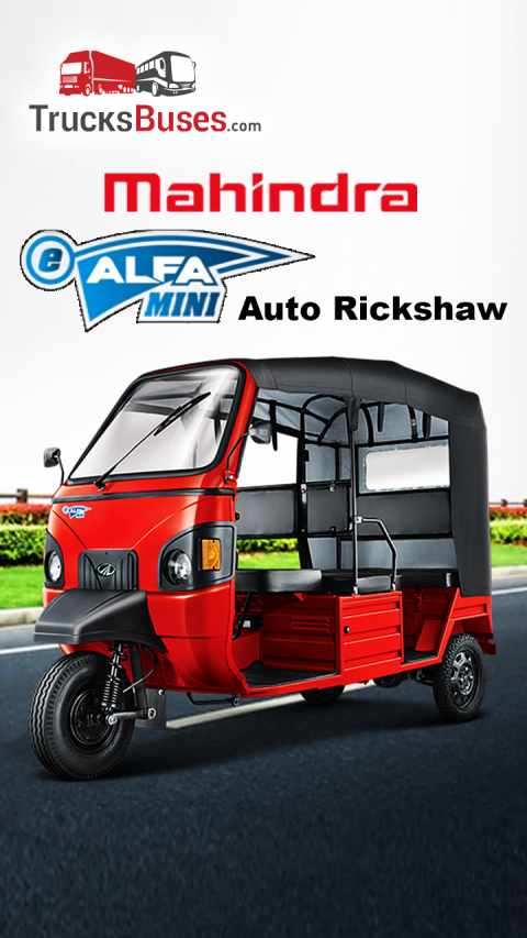 Mahindra E-Alfa Mini Auto Rickshaw Specifications
