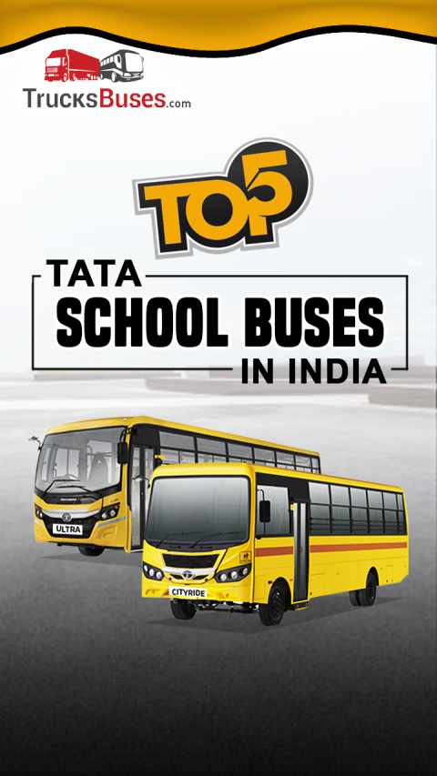 Explore Top 5 Tata School Buses In India - Price & Seating Capacity