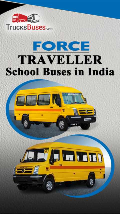 Force Traveller School Buses in India - Price & Seating Capacity