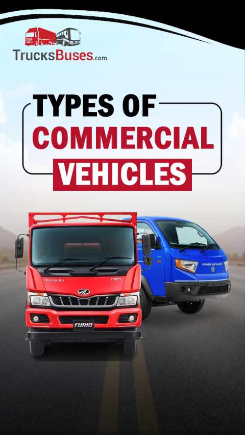 Types of Commercial Vehicles In India - Overview