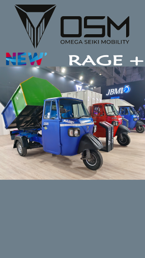 Omega Seiki Mobility Launches Electric 3 wheelers AT Auto Expo 2023