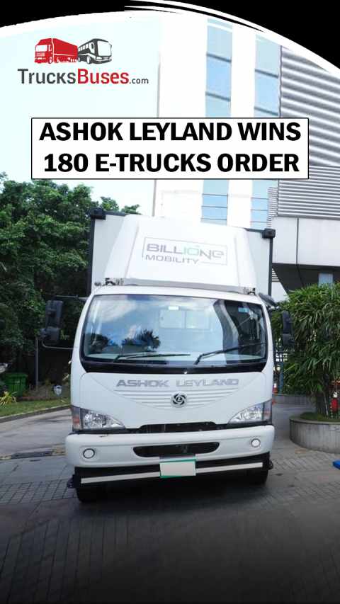 Ashok Leyland Signs Rs 150 Crore Deal With Billion Electric Mobility