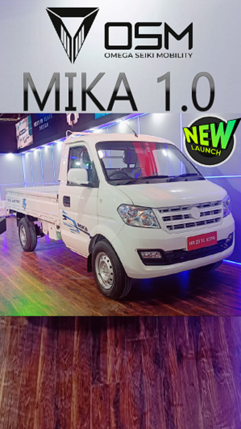 Omega Seiki Launch Mika 1.0 EV Mini Truck in Auto Expo 2023